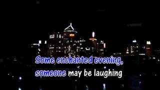 Some Enchanted Evening - Dean Martin Karaoke