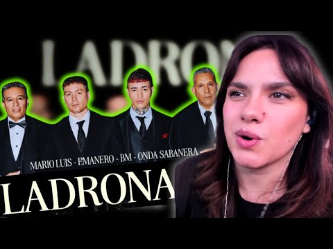 Emanero, BM, Onda Sabanera, Mario Luis - LADRONA (Official Video) | REACTION AND ANALYSIS