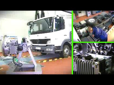 AGS 2 Schaltungssystem im Atego - Klemmleiste einbauen und hydraulische Leitungen dicht halten