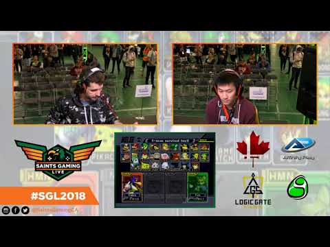 SGL 2018   SSBM 1v1 WR1   Beach vs Paul