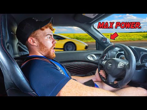 I Made the SUPERCAR DESTROYER 370z Scary Fast..