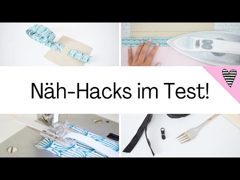 5 NEUE NÄH-HACKS IM TEST! Nähtipps und Tricks die du kennen solltest. Teil 2 / DIY MODE