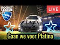 Gaan we voor Platina? - Rocket League LIVE