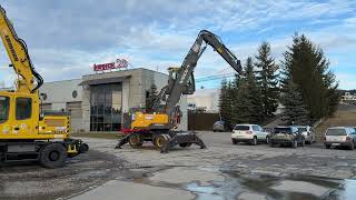 Excavator pentru manipulare de materiale Volvo EW240EMH | Imagine 4 - Machineryline