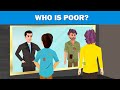 Riddles With Answers ( Part 4 ) | Who is Poor | English riddles with voice