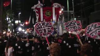 preview picture of video 'Futondaiko festival in Sakai (堺市・ふとん太鼓・八朔祭) 1/4'