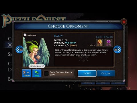 Puzzle Quest: Immortal Edition Flesh Golem Capture