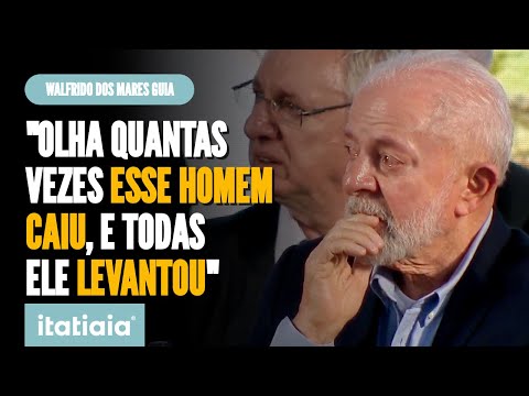 LULA CHORA AO OUVIR RELATO DE MARES GUIA SOBRE SUA 'RESILIÊNCIA POLÍTICA'