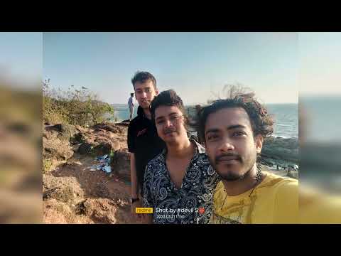 Sunset view point of Vagator beach...