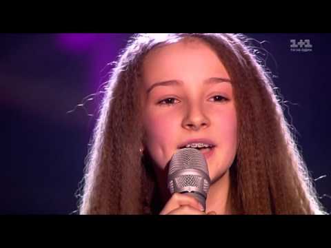 Диана Пихун 'The power of love'   Голос  Дети   Выбор вслепую   Сезон 2