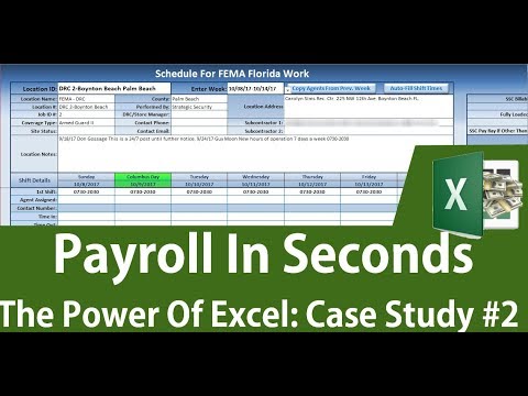 The Power Of Microsoft Excel Case Study 1 A Powerful Estimating Application
