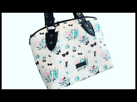 The Lola Domed Handbag- Full Tutorial|Swoon Sewing Patterns