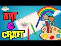 Let S Make Some Art And Crafts Fun Creative Activities For Kids NanyLand Rhymes And Kid S Song