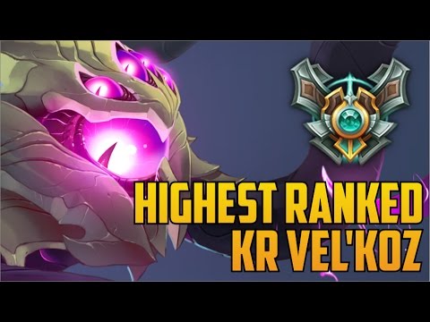 HIGHEST RANKED & BEST LOLSKILL KOREAN VEL'KOZ MAIN BUILD GUIDE- "SKT Vel'koz KR Masters"