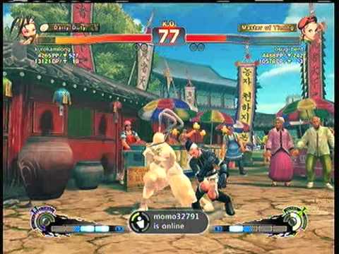 SSF4AE: Ibuki (kurokamilong) vs. Cammy (osugi bent)   SD