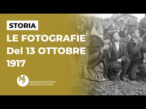 Le rare fotografie di quel 13 ottobre 1917