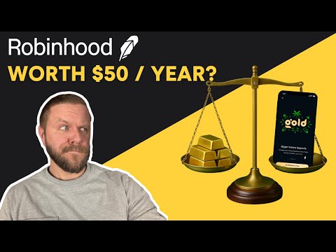 Robinhood Gold: Lohnt es sich im Jahr 2025 noch?