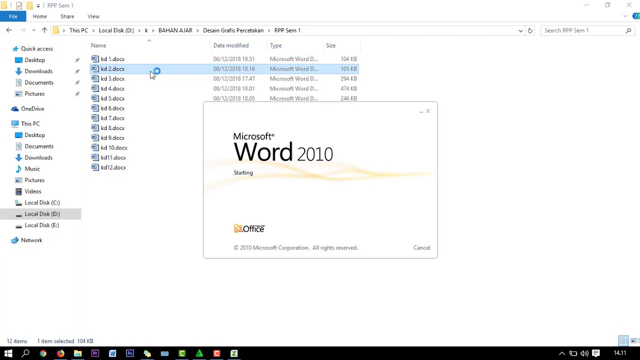 RPP Desain Grafis Percetakan