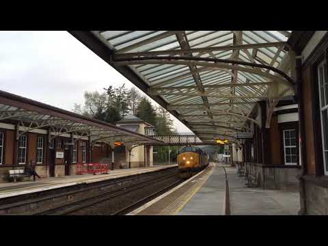 *RARE* BR 37409 “Lord Hinton” and BR 37402 “Stephen Middlemore” passing On the Easter Chieftain