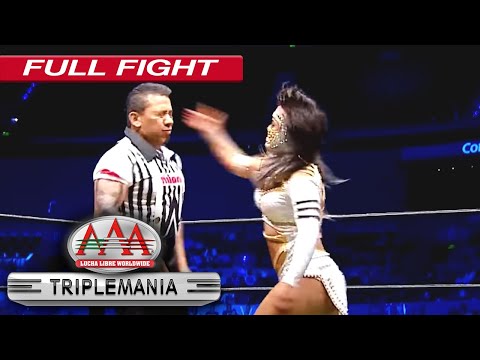Lady Shani Vs Faby Apache: MÁSCARA VS CABELLERA | Triplemanía XXVI | Lucha Libre AAA