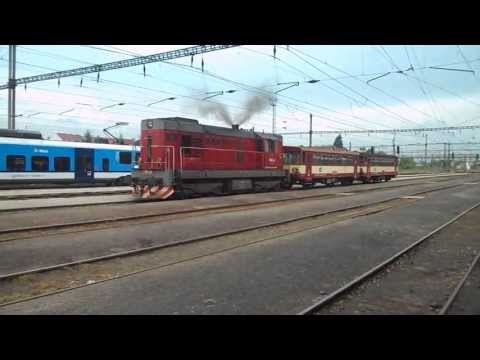 Odjezd vlaku Os 7056 (ČD T466.2201) - Chomutov, 29. 5. 2013