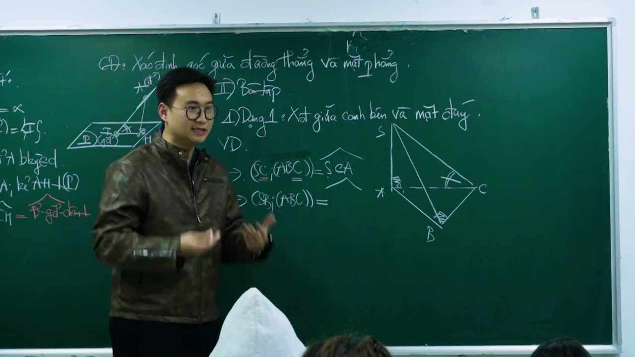 XÁC ĐỊNH GÓC GIỮA ĐƯỜNG THẲNG VÀ MẶT PHẲNG BUỔI 1 (GÓC GIỮA CẠNH BÊN VÀ MẶT ĐÁY)