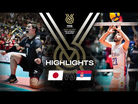 🇯🇵 JPN vs. 🇷🇸 SRB - Highlights | Men's OQT 2023
