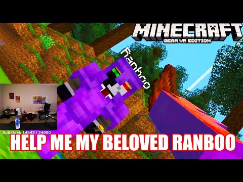 Dream SMP but in VR | Ranboo HELPS Karl from falling