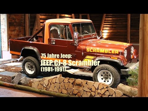 75 Jahre Jeep: der JEEP CJ-8 Scrambler (1981-1991)
