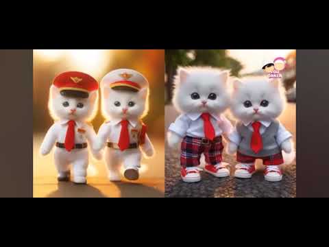 RAHMATUN LIL'ALAMEENANIMATED CATS SINGING |COLORFUL CATS VERSI HADROHSHOLAWAT KUCING |YouQaria......