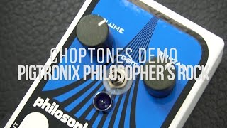 Video thumbnail for Pigtronix Philosopher's Rock | Compressor with Distortion | Demo & Playthrough by ChoptonesOfficial
