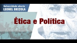 Chamada curso Ética e Política - Cristovam Buarque