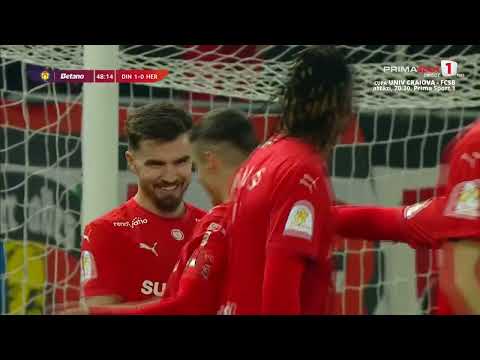 REZUMAT: Dinamo - Hermannstadt 2-0. Ambele echipe se califică în sferturile Cupei României