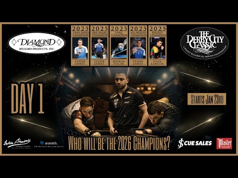 🎱 2026 DERBY CITY CLASSIC DAY 1 LIVE FROM CAESARS SOUTHERN INDIANA  🎱