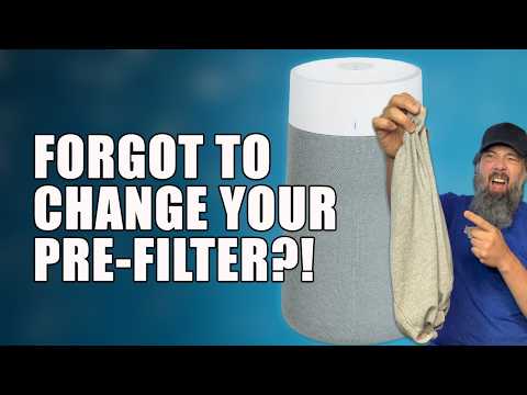 Blueair 311i+ Max Air Purifier. Monthly Pre-Filter Change is a MUST!