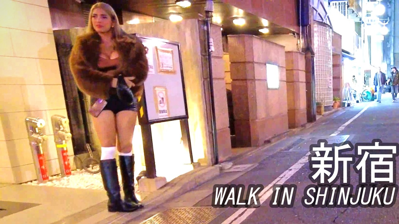 本日の大久保公園・夜の新宿歌舞伎町をお散歩！ラブホテル街 Night Walk in Tokyo Shinjuku Kabukicho Okubo Park, Japan Tour Nightlife