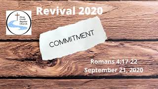 September 21, 2020 - Commitment (Revival Day 2)