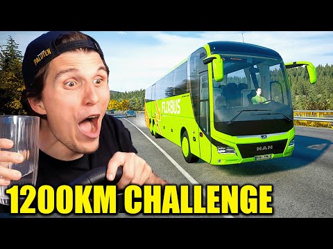 Die 1200km Challenge durch Deutschland | Fernbus Simulator