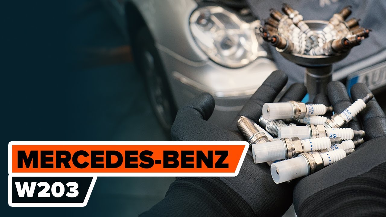 Comment changer : bougies d'allumage sur Mercedes W203 V6 - Guide de remplacement