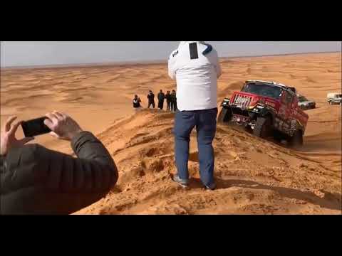 FATAL truck accident at the Dakar rally - Ales Loprais