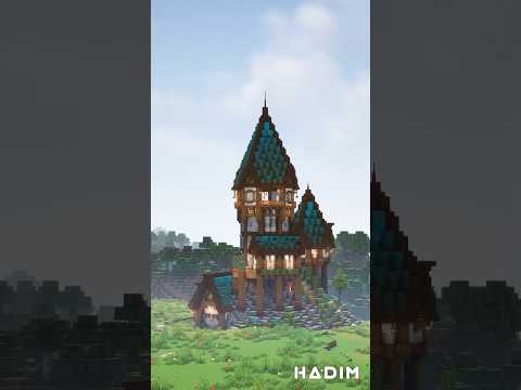 EPIC Wizard Tower House in Minecraft! 🧙🏻‍♂️✨