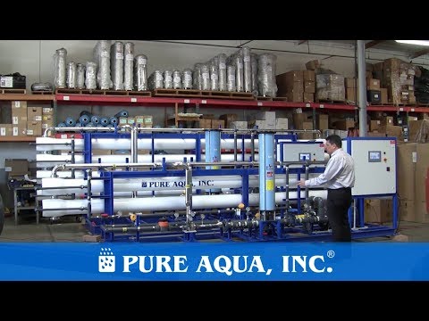 Seawater reverse osmosis plant