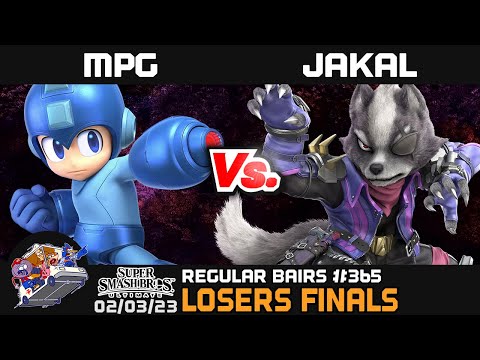 Regular Bairs #365 - SSBU - Losers Finals - MPg vs. Jakal