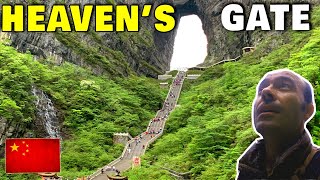 Heaven&#39;s Gate On Tianmen Mountain, Big Gate Road | China Vlog_12