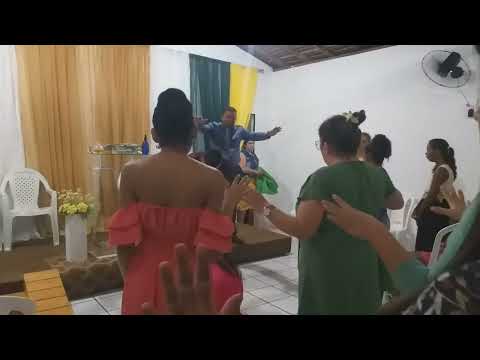 Pregando em Demerval Lobão Piauí.  Pastor Tom Lima 