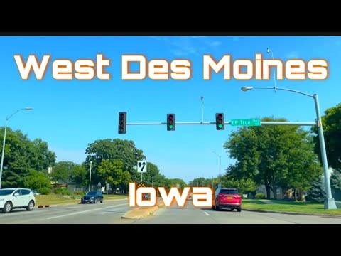West Des Moines, Iowa - City Tour & Drive Thru