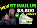 JUST IN!! Second Stimulus Check Update $3600 + SSI SSDI + Unemployment Benefits JUST IN!! Second Stimulus Check Update $3600 + SSI SSDI + Unemployment Benefits