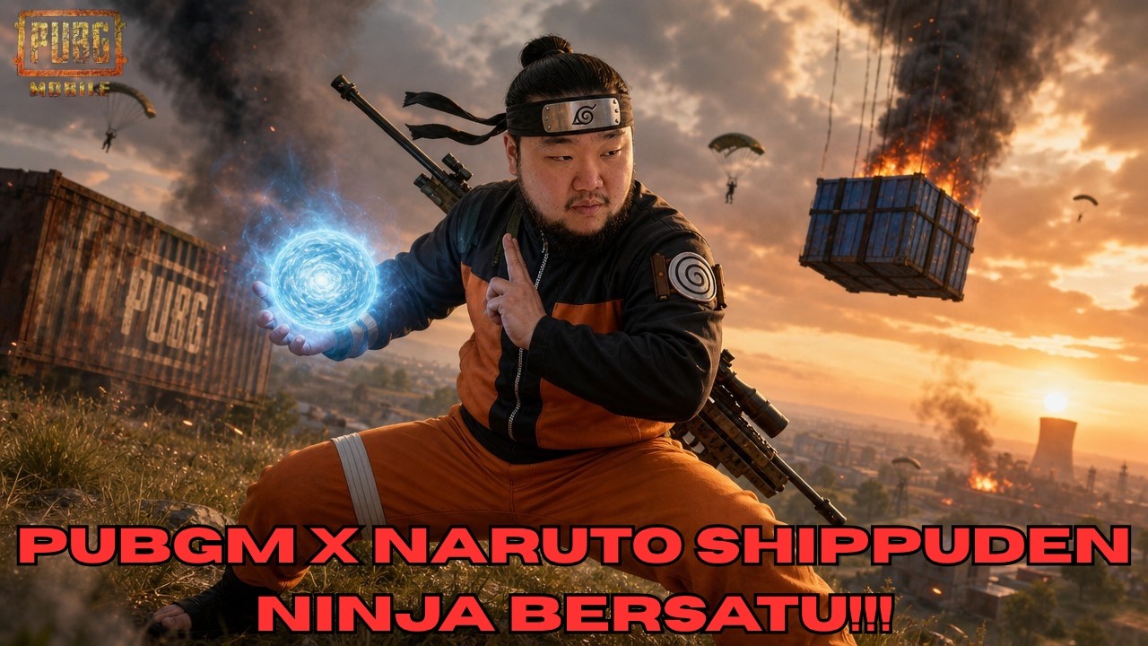 PUBGM X NARUTO SHIPPUDEN NINJAS ASSEMBLE!!!