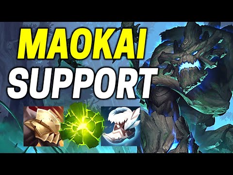 THE CRAZIEST MAOKAI SUPPORT GAME YOU'LL EVER SEE - League of Legends