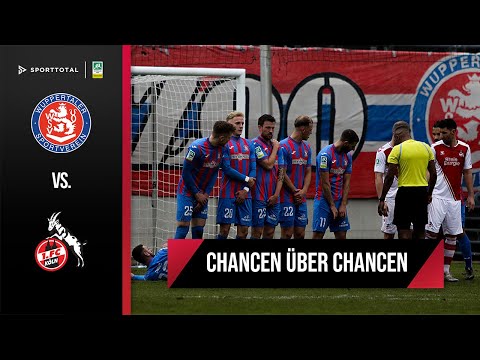 Chancenfestival lässt das Stadion am Zoo zittern | Wuppertaler SV– 1.FC Köln U21 | Regionalliga West